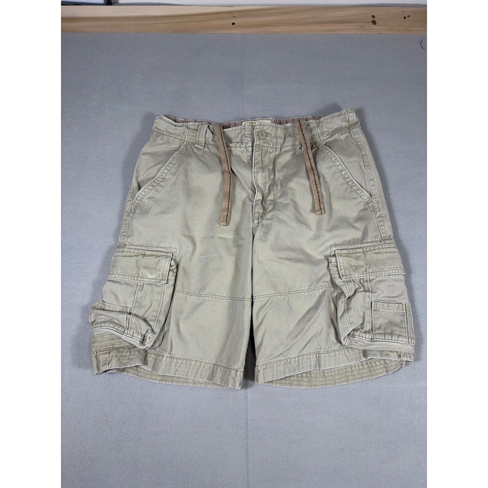 No Boundaries Mens Cargo Shorts‎ Sand Khaki Cotton Size 38 NB18B060